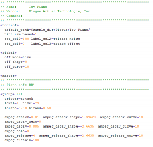 SFZ Text File Example
